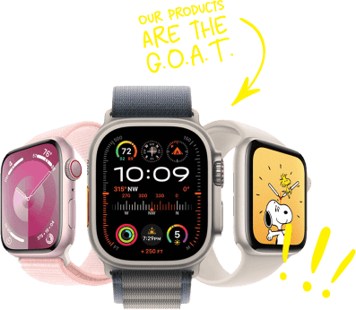 Our products are the G.O.A.T.