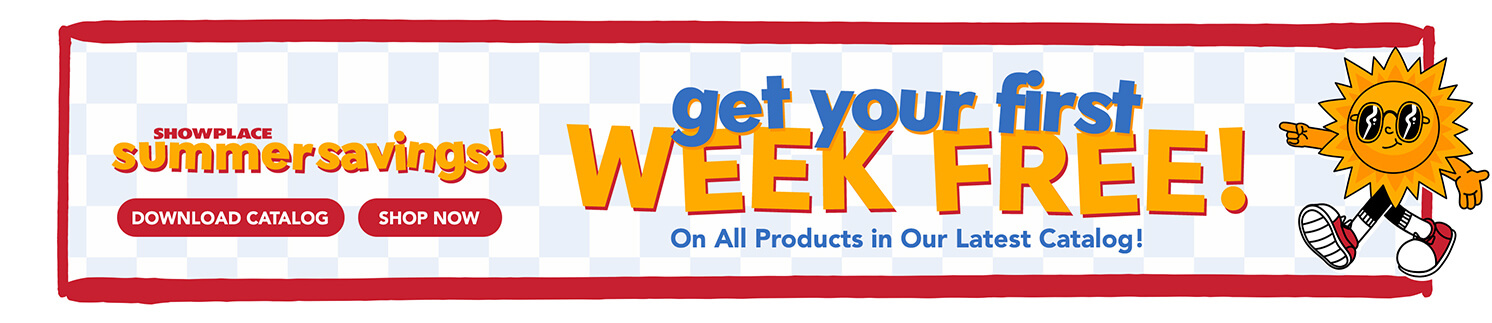 Get your first week free! On All Products in Our Latest Catalog!