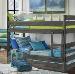 Twin/Twin Scallop Bed Boltless