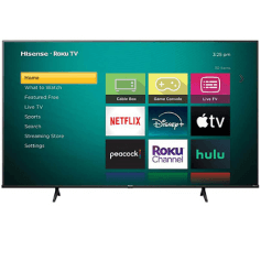 Hisense - 85in A6 Series 4k UHD Roku TV