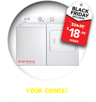 Amana or Midea Laundry Set