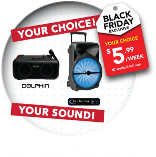 Your Choice! Your Sound!